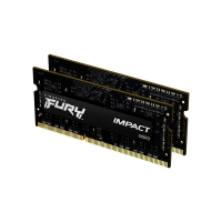 Модуль пам'яті для ноутбука SoDIMM DDR3L 16GB (2x8GB) 1600 MHz Fury Impact Kingston Fury (ex.HyperX) (KF316LS9IBK2/16)