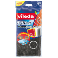 Губки кухонні Vileda Inox Power Pad металеві 2 шт. (4023103172036)