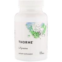 Амінокислота Thorne Research L-тирозин 500мг, L-Tyrosine, 90 капсул (THR-51403)