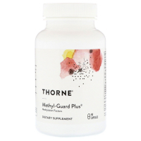 Вітамін Thorne Research Метил-Гард, Вітаміни для Мозку, Methyl-Guard Plus, 90 капсул (THR-78901)