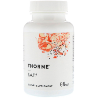Трави Thorne Research Підтримка Печінки, S.A.T., 60 капсул (THR-73202)