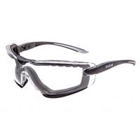 Тактичні окуляри Bolle Cobra із прозорими лінзами та ремінцем (COBFTPSI)