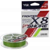 Шнур YGK Frontier Braid Cord X8 150m Green 0.8/0.148mm 14lb/6.3kg (5545.02.95)