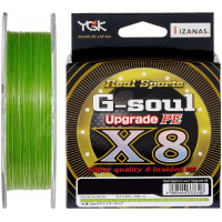 Шнур YGK G-Soul X8 Upgrade 150m Light Green 1.0/0.165mm 22lb (5545.00.41)