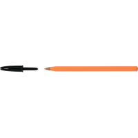 Ручка масляна Bic Orange, чорна (bc1199110114)