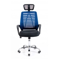 Офісне крісло Richman Бласт сітка чорна + сітка синя (ADD0002353)