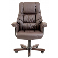 Офісне крісло Richman Конгрес ВУД к/з коричневий (IM00000075)