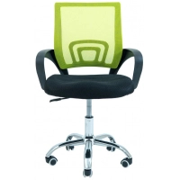 Офісне крісло Richman Спайдер сітка чорна + салатова (ADD0000021)