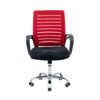 Офісне крісло Richman Флеш сітка чорна + червона (ADD0000739)