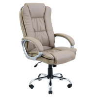Офісне крісло Richman Калифорния хром к/з кофе (ADD0000743)