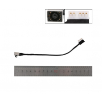 Роз'єм живлення ноутбука з кабелем Dell PJ1053 (4.5mm x 3.0mm + center pin), 6(5)-pin, 14 см (A49118)