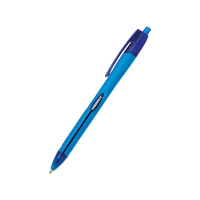Ручка кулькова Unimax автоматична Aerogrip 0.7 мм Синя (UX-136-02)