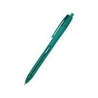 Ручка кулькова Unimax автоматична Aerogrip 0.7 мм Зелена (UX-136-04)
