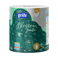 Паперові рушники Grite Blossom Jumbo 2 шари 1 рулон (4770023348774)