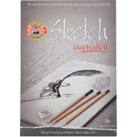 Альбом для малювання Koh-i-Noor для скетчів з ескізами А4 20 аркушів (992016)