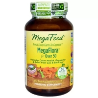 Пробіотики MegaFood Пробиотики MegaFlora Probiotic with Turmeric, 60 капсул (MGF10023)