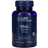 Вітамінно-мінеральний комплекс Life Extension Рибонуклеїнова кислота, RNA Capsules, 500 мг, 100 капсул (LEX-07010)