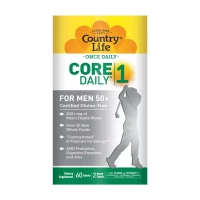 Мультивітамін Country Life Мультивітаміни для Чоловіків, 50+, Core Daily-1 for Men 50+, (CLF-08194)