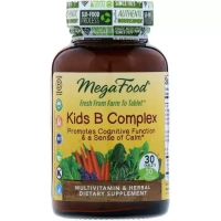 Вітамінно-мінеральний комплекс MegaFood Дитячий По-комплекс, Kids B Complex, 30 таблеток (MGF-10275)