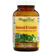 Вітамінно-мінеральний комплекс MegaFood Збалансований комплекс вітамінів В, Balanced B Complex, 90 т (MGF-10166)