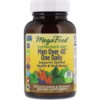 Мультивітамін MegaFood Мультивітаміни для чоловіків 40+, Men Over 40 One Daily, 30 (MGF-10268)