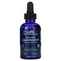 Антиоксидант Life Extension Мелатонін рідкий, швидкодіючий з цитрусово-ваніль (LEX-22342)