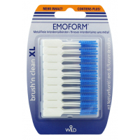 Щітки для міжзубних проміжків Dr. Wild Emoform Brush'n clean XL безметалеві 50 шт. (7611841701105)
