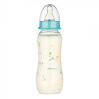 Пляшечка для годування Baby-Nova Droplets, 240 мл, Блакитний (3960076)