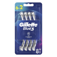 Бритва Gillette Blue3 Comfort одноразова 8 шт. (7702018531844)