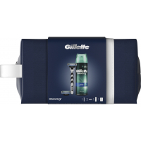 Набір косметики Gillette Mach3 Бритва c 2 зм. касетами + Гель для гоління 200 мл (7702018548859)