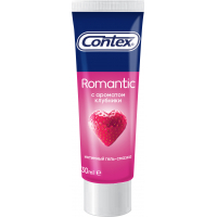 Інтимний гель-змазка Contex Romantic з ароматом полуниці (лубрикант) 30 мл (5060040304532)