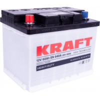 Акумулятор автомобільний KRAFT 60Ah (76320)