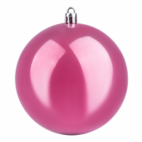 Ялинкова іграшка YES! Fun куля 10 см, блідо-пурпурна, перламутрова (973510)