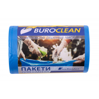 Пакети для сміття Buroclean EuroStandart сині 35 л 100 шт. (4823078977854)