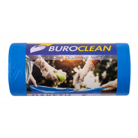 Пакети для сміття Buroclean EuroStandart міцні сині 60 л 20 шт. (4823078977878)