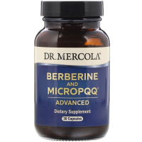 Амінокислота Dr. Mercola Берберин і MicroPQQ, Berberine and MicroPQQ Advanced, 30 кап (MCL-01846)