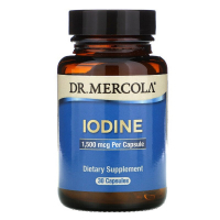 Амінокислота Dr. Mercola Йод 1,5 мг, Iodine, 30 капсул (MCL-01614)