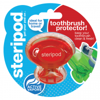 Футляр для зубної щітки Steripod антибактеріальний вулкановий червоний 1 шт. (2100000032211)