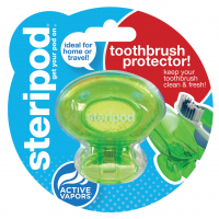 Футляр для зубної щітки Steripod антибактеріальний зелена заздрість 1 шт. (2100000032174)