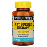 Вітамін Mason Natural Жиросжигающая терапія, Fat Burner Therapy, 60 капсул (MAV-13125)