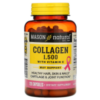 Вітамінно-мінеральний комплекс Mason Natural Колаген 1500 мг, Collagen, 120 капсул (MAV-17012)