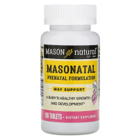 Мультивітамін Mason Natural Мультивітаміни для Вагітних, Masonatal Prenatal Formulation, (MAV-12791)