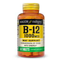 Вітамін Mason Natural Вітамін B12 тисячі мкг, Vitamin B12, 60 таблеток (MAV06935)