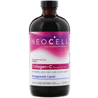 Вітамінно-мінеральний комплекс Neocell Рідкий Колаген + Вітамін C, Смак Граната, NeoCell, 16 рідких (NEL-12899)