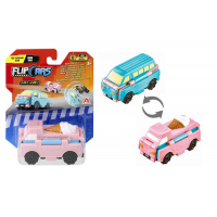 Машина Flip Cars 2 в 1 Автомобіль з морозивом і Міні-фургон (EU463875-18)