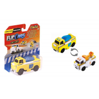 Машина Flip Cars 2 в 1 Бетономішалка і Траншеєкопач (EU463875-02)