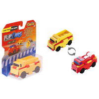 Машина Flip Cars 2 в 1 Самоскид і Пожежний автомобіль (EU463875-07)