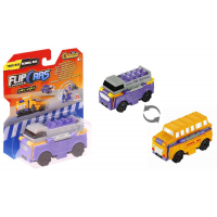 Машина Flip Cars 2 в 1 Туристичний і Шкільний автобус (EU463875-10)