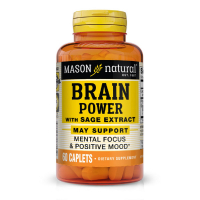Трави Mason Natural Шавлії Екстракт, Сила мозку, Brain power with sage extract, (MAV18145)