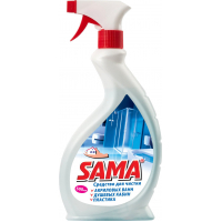 Спрей для чищення ванн Sama для акрилових ванн і душових кабін 500 мл (4820020263683)